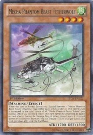 Mecha Phantom Beast Tetherwolf (LTGY-EN022) - Lord of the Tachyon Galaxy Unlimited