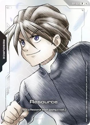 Resource (RP-026) (Premium Accessory Set - Mobile Suit Gundam Wing) (RP-026) - Promotional Resource Tokens Holofoil