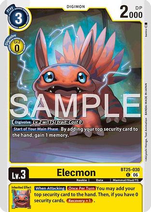 Elecmon (BT25-030) - Dual Revolution