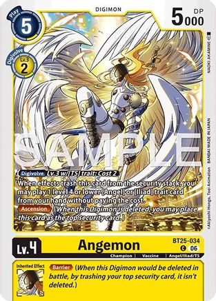 Angemon (BT25-034) - Dual Revolution