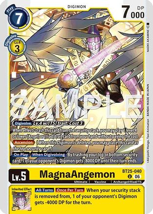 MagnaAngemon (BT25-040) - Dual Revolution