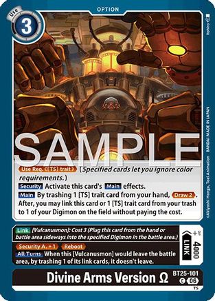 Divine Arms Version (BT25-101) - Dual Revolution