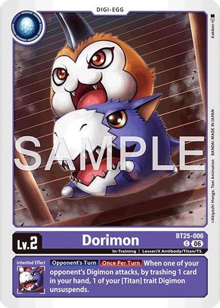 Dorimon (BT25-006) - Dual Revolution