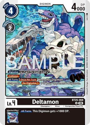 Deltamon (BT25-068) - Dual Revolution