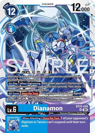 Dianamon (BT25-028) - Dual Revolution Foil