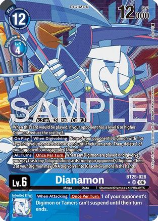 Dianamon (Alternate Art) (BT25-028) - Dual Revolution Foil