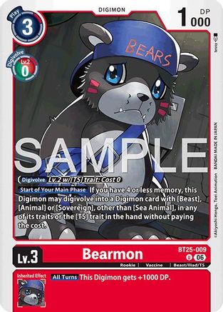Bearmon - BT25-009 (BT25-009) - Dual Revolution