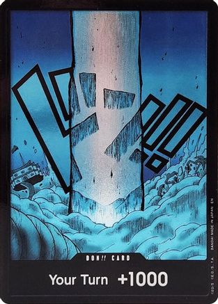DON!! Card (Enel Lightning) (Double Pack Set Vol. 10) - Adventure on Kami's Island Foil