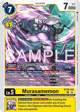 Murasamemon (BT25-041) - Dual Revolution Foil