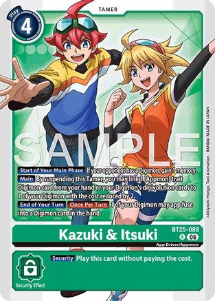 Kazuki & Itsuki (BT25-089) - Dual Revolution Foil