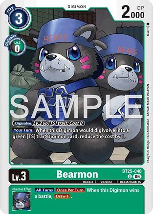 Bearmon - BT25-048 (BT25-048) - Dual Revolution