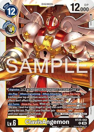 ClavisAngemon (BT25-042) - Dual Revolution Foil