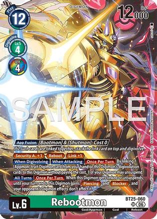 Rebootmon (BT25-060) - Dual Revolution Foil