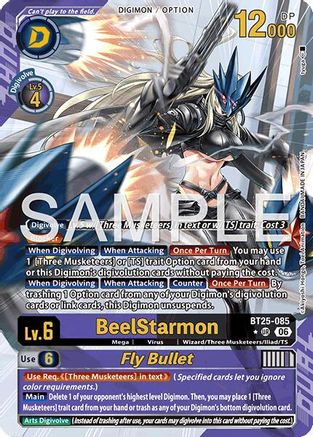 BeelStarmon // Fly Bullet (Alternate Art) (BT25-085) - Dual Revolution Foil