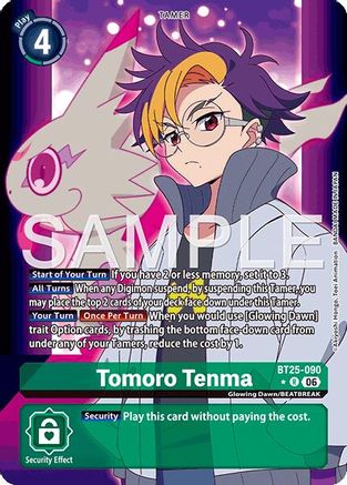 Tomoro Tenma (Alternate Art) (BT25-090) - Dual Revolution Foil