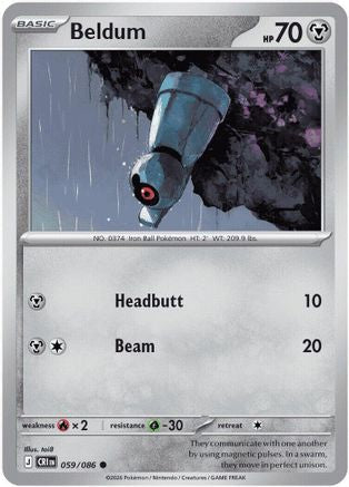 Beldum 59 - ME04 Chaos Rising