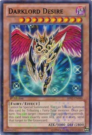Darklord Desire (Mosaic Rare) (BP02-EN090) - Battle Pack 2: War of the Giants 1st Edition
