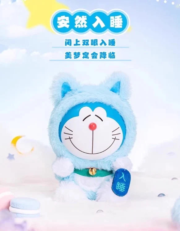 Doraemon Lucky Cat Plush Blind Box (1 Random Box)