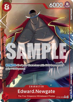 Edward.Newgate (Full Art) (ST30-003) - Starter Deck EX: Luffy & Ace Foil