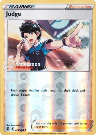 Judge - 235/264 235 - Professor Program Promos Reverse Holofoil