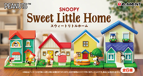 Snoopy Sweet Little Home (1 Random Box) (Re-ment Blind Box)