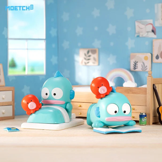 Sanrio Hangyodon Happy House Series Wind-up Toy Blind Box (1 Random Box)