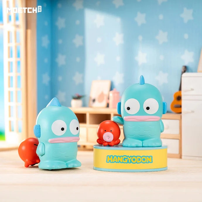 Sanrio Hangyodon Happy House Series Wind-up Toy Blind Box (1 Random Box)