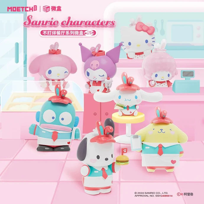 Sanrio 24-Hour Restaurant Series Mini Box Micro Blind Box (1 Completed Set)