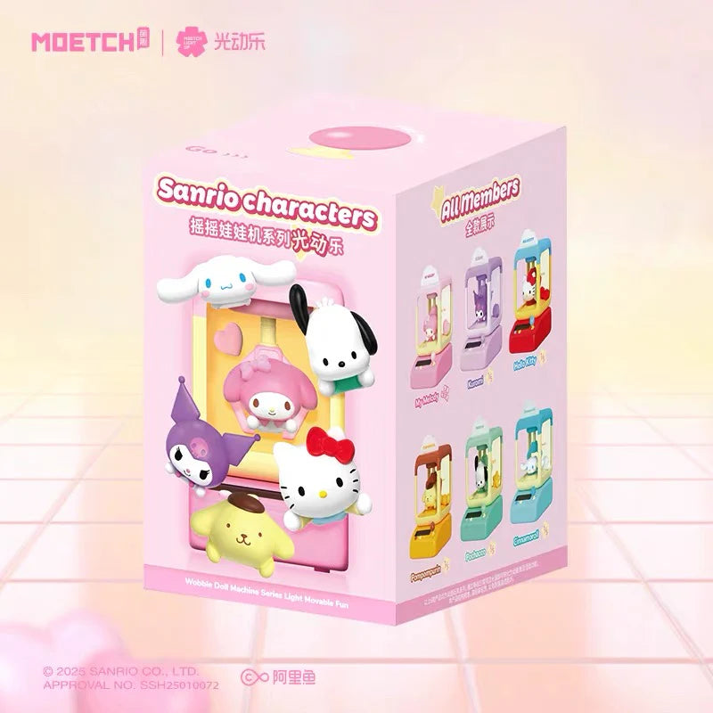 Sanrio Characters Wobble Doll Machine Series Light Movable Fun Blind Box (1 Random Box)
