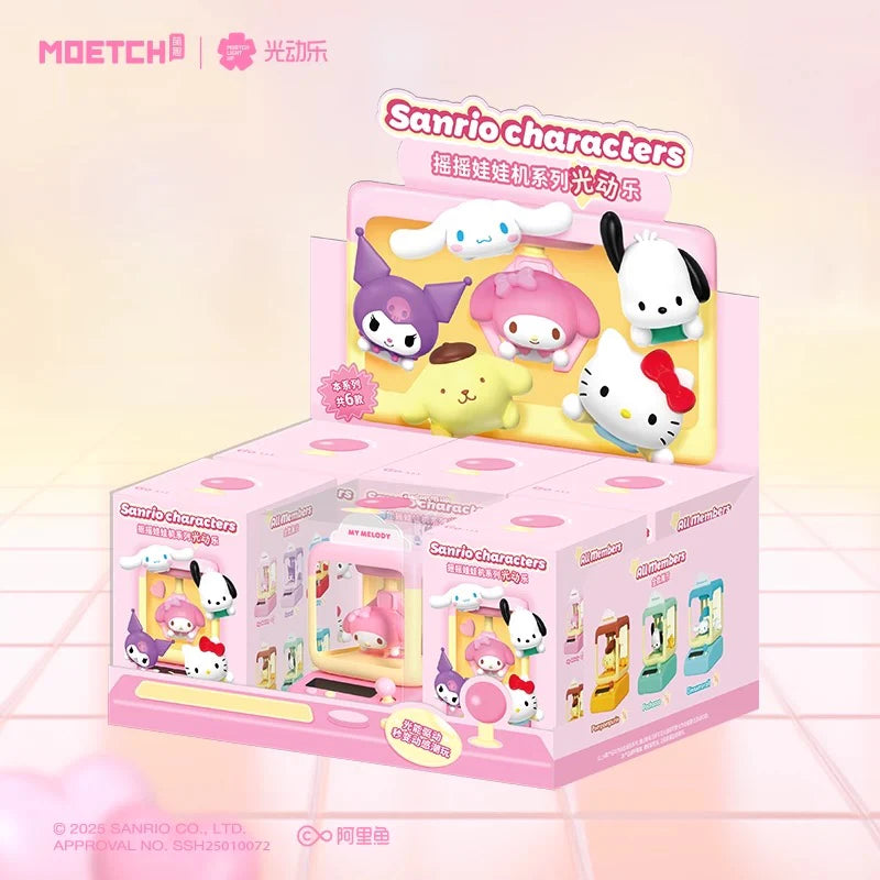 Sanrio Characters Wobble Doll Machine Series Light Movable Fun Blind Box (1 Random Box)