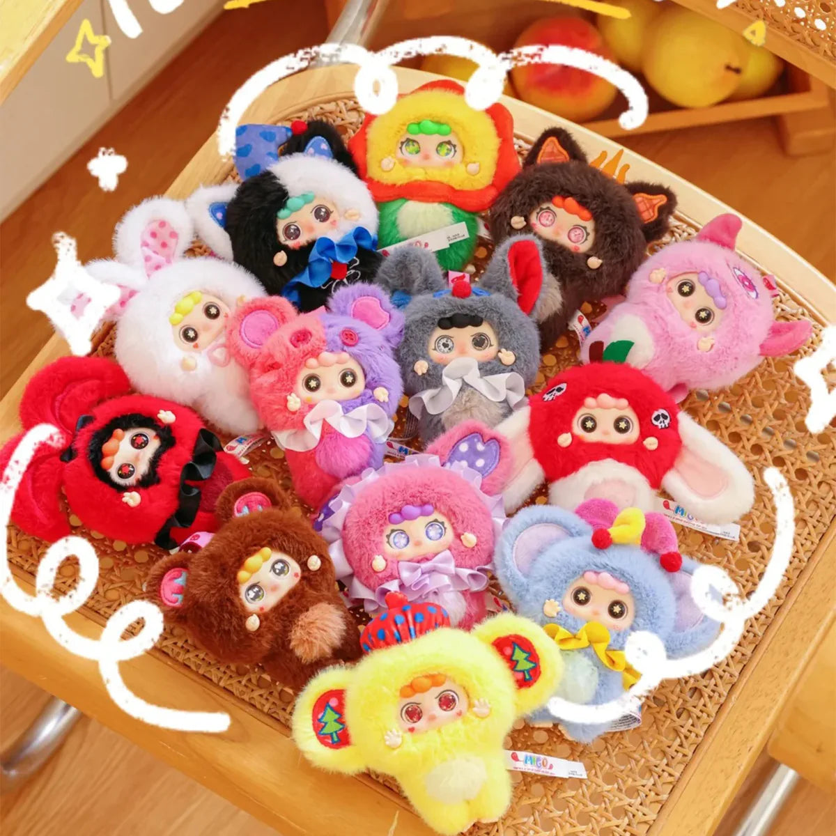 Migo Troublemaker Series Plush Pendant Blind Box (1 Random Box)