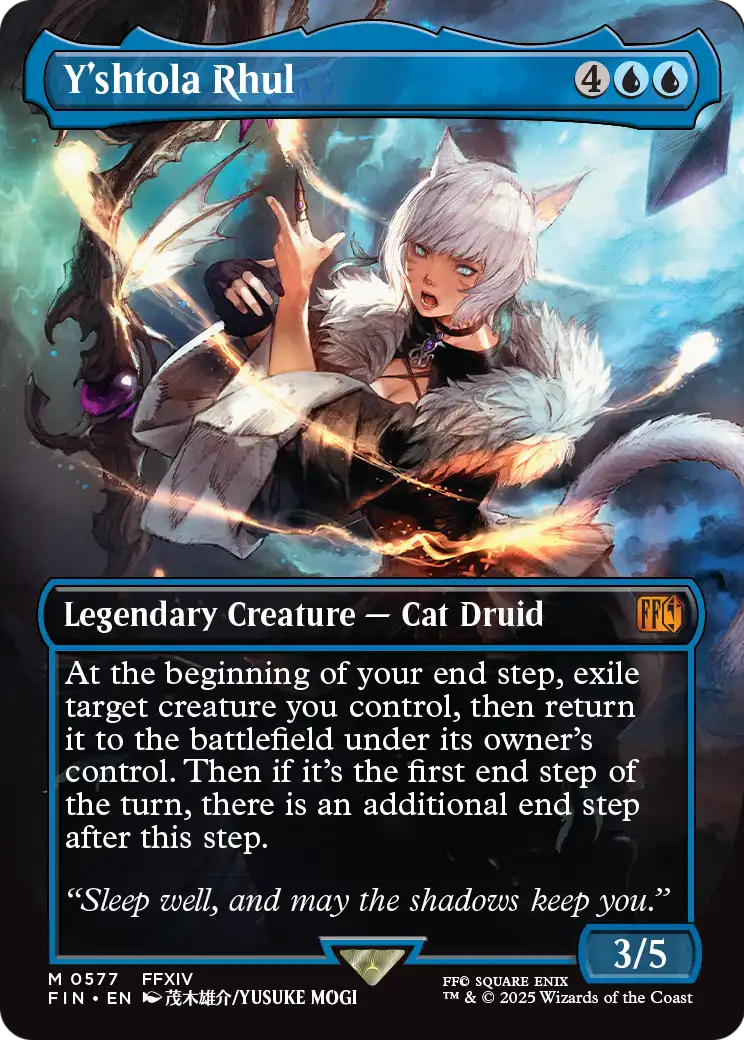Y'shtola Rhul (Borderless) (FIN-577) [FINAL FANTASY] Foil