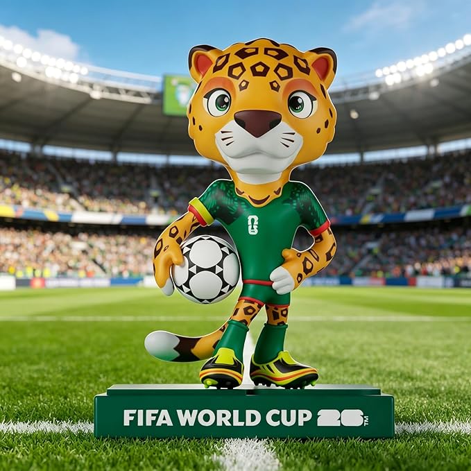 FIFA World Cup Official Licensed 2026 Mascot 3D Figure Set (4 inches)