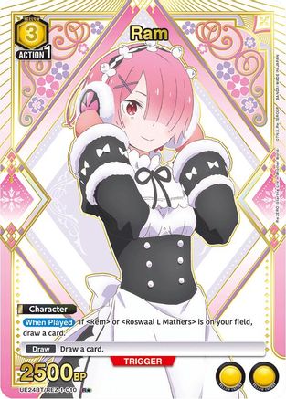 Ram (010) (R*) (UE24BT/REZ-1-010) - UE24BT ReZERO Starting Life in Another World Foil