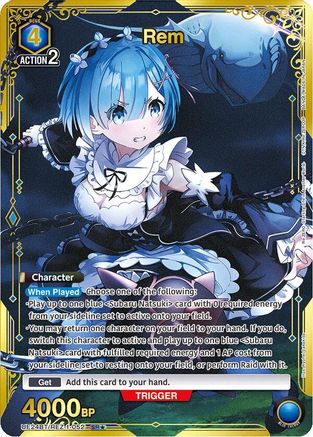 Rem (052) (SR*) (UE24BT/REZ-1-052) - UE24BT ReZERO Starting Life in Another World Foil