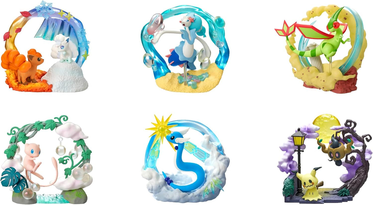 Pokemon Circular Diorama Collection 2 (1 Random Box) (Re-ment Blind Box)