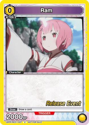 Ram (007) (UEPR/REZ-1-007) - UE24BT ReZERO Starting Life in Another World Release Event Cards