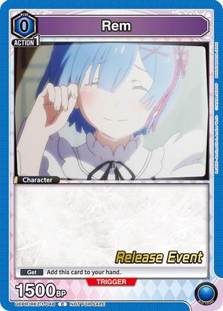 Rem (048) (UEPR/REZ-1-048) - UE24BT ReZERO Starting Life in Another World Release Event Cards