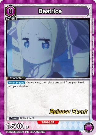 Beatrice (073) (UEPR/REZ-1-073) - UE24BT ReZERO Starting Life in Another World Release Event Cards