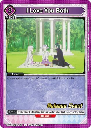 I Love You Both (UEPR/REZ-1-099) - UE24BT ReZERO Starting Life in Another World Release Event Cards