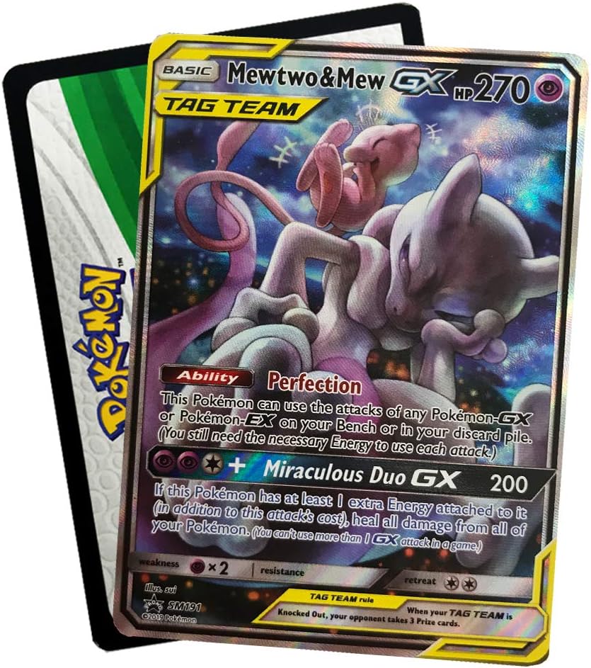Pokémon TCG - Sun & Moon - Tag Team Tin (Mewtwo & Mew GX)