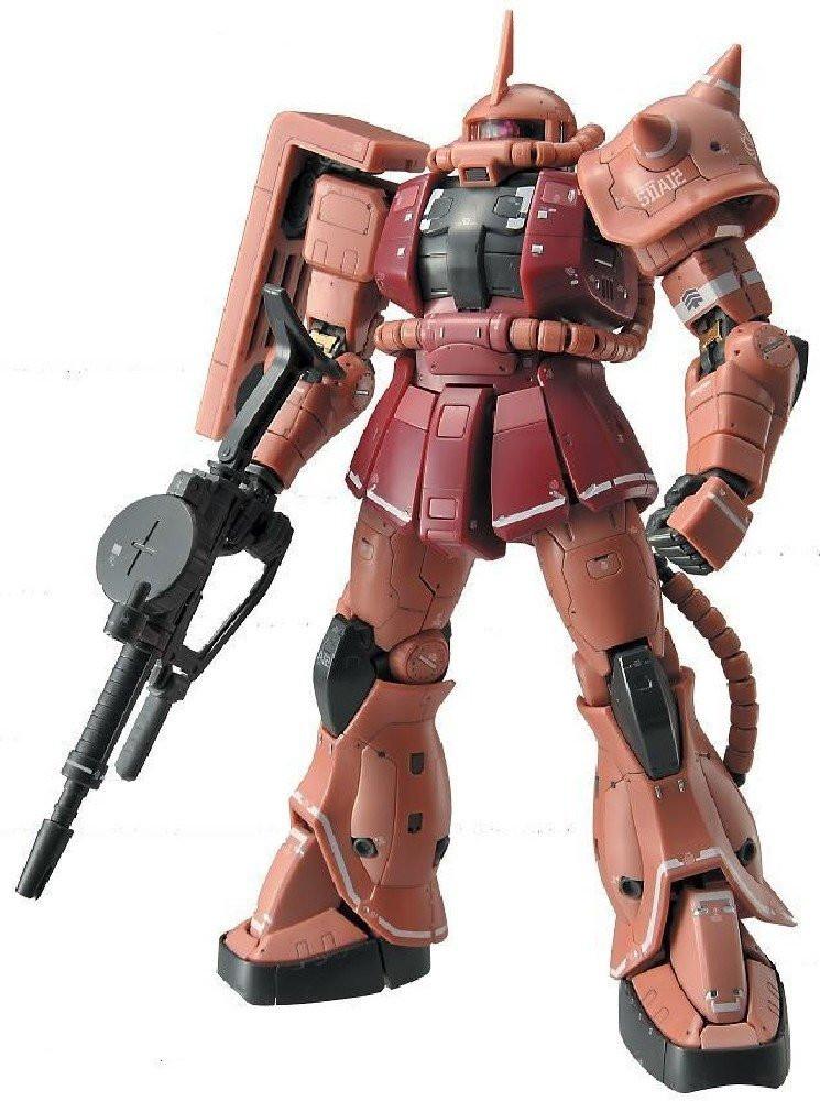 Bandai RG #2 1/144 MS-06S Zaku II (Char Aznable's Custom) Mobile Suit Gundam