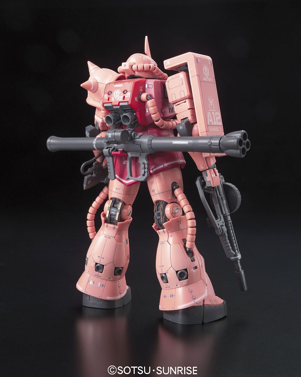 Bandai RG #2 1/144 MS-06S Zaku II (Char Aznable's Custom) Mobile Suit Gundam