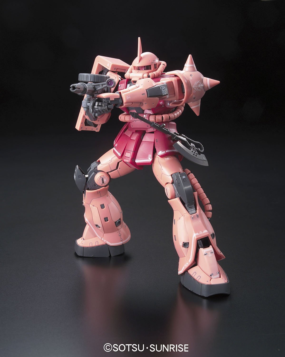 Bandai RG #2 1/144 MS-06S Zaku II (Char Aznable's Custom) Mobile Suit Gundam