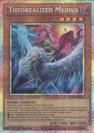 Theorealized Medius (Starlight Rare) (BETB-EN017) - Beyond the Brave 1st Edition