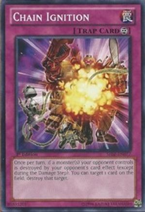 Chain Ignition (SHSP-EN077) - Shadow Specters 1st Edition