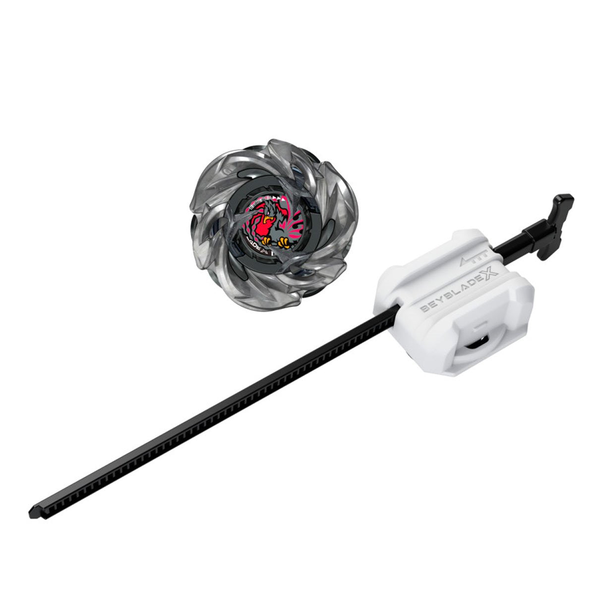 Hasbro Beyblade X Rudder Phoenix 4-70LF UX Starter Pack — package contents