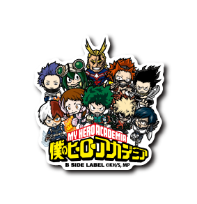 My Hero Academia - "Gathering" Small Sticker (B-SIDE LABEL)