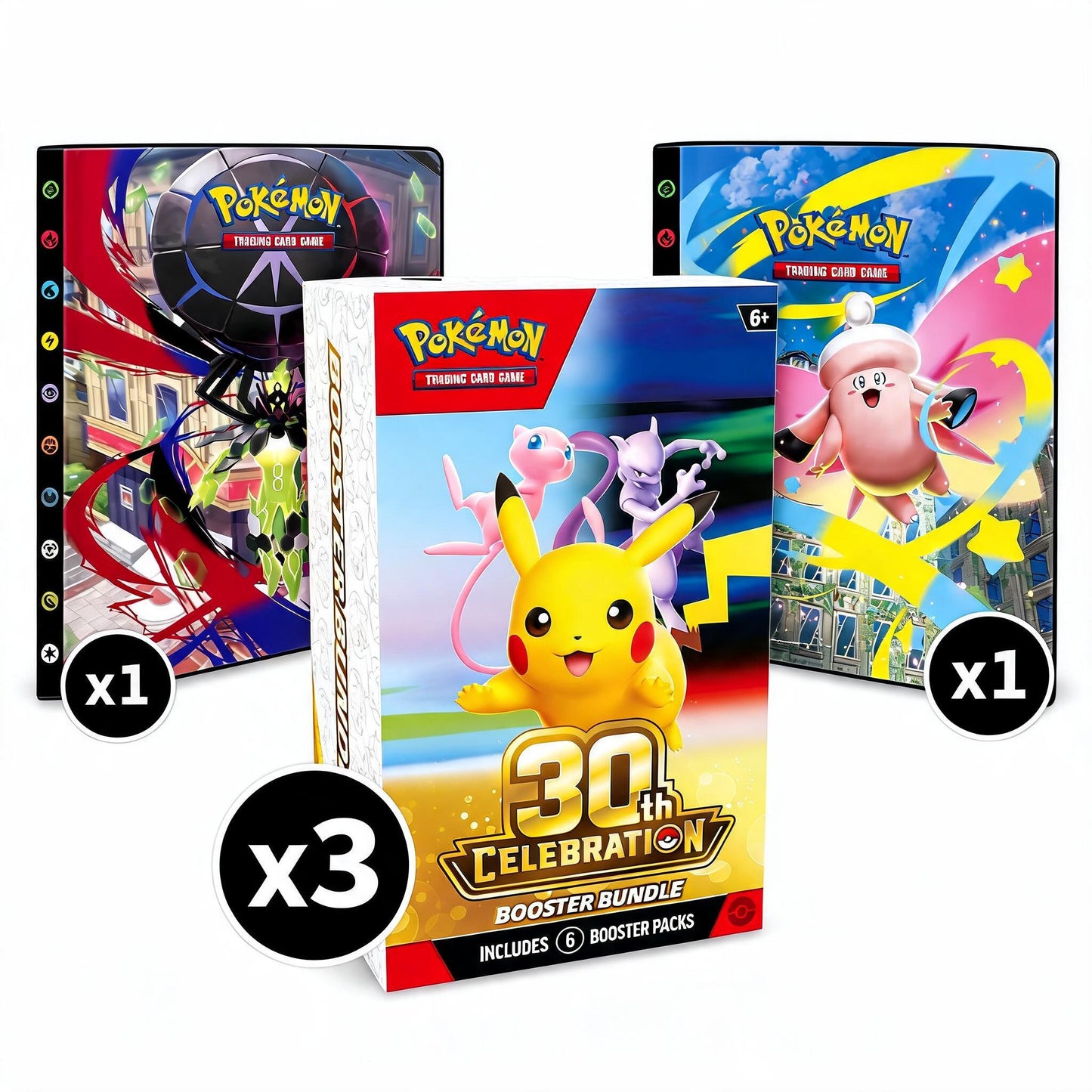 Pokémon TCG - 30th Celebration - Booster Bundle and Ultra Pro Binder Bundle (Pre-Order Oct 2 2026)