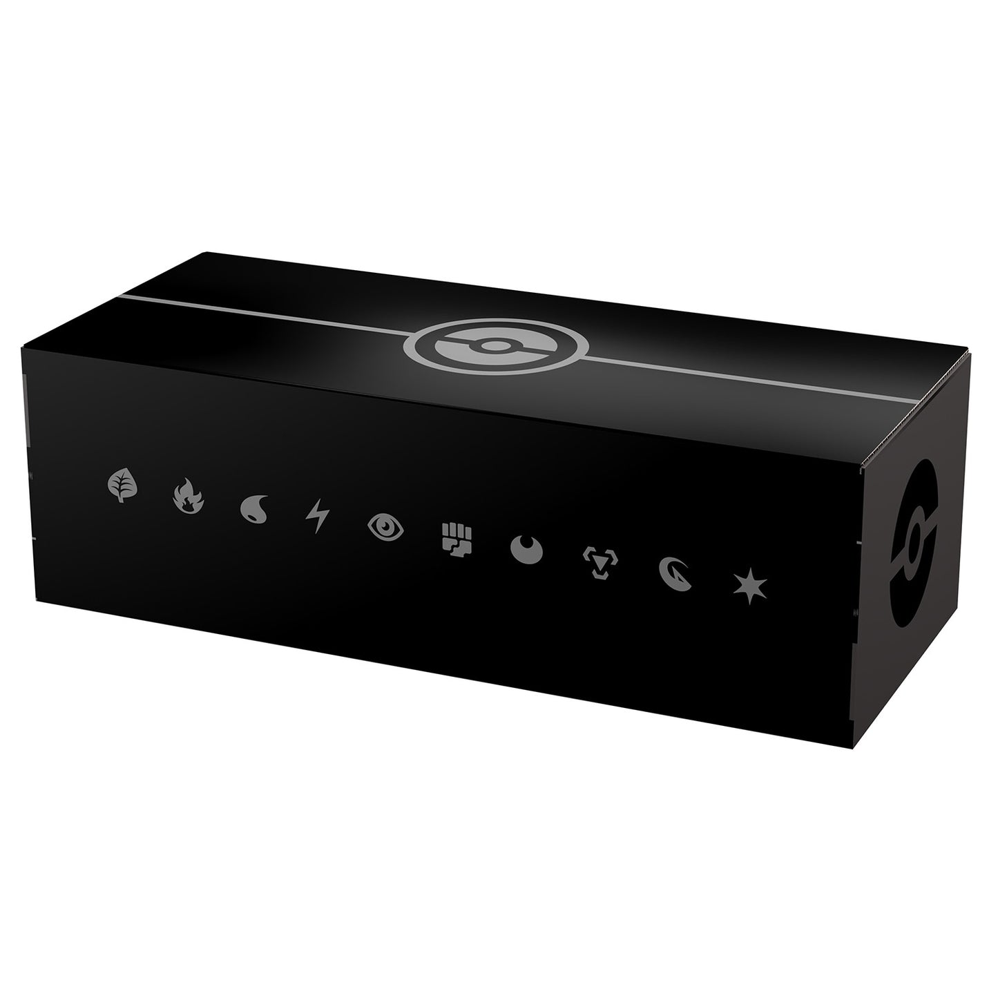 Pokémon Center Japan Official: Pokemon Long Card Box - Black